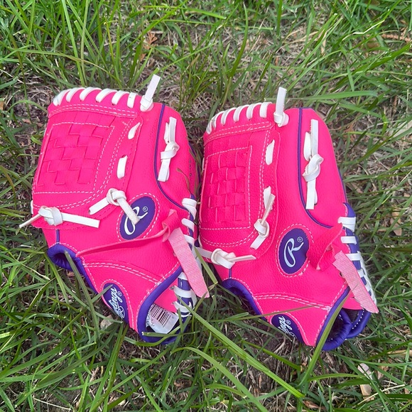 Rawlings Other Rawlings Kids Pink Baseballsoftball Gloves Bundle
